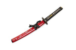 ‘Shogun’s Red Rage’ Tanto with 1095 Makuri Lamination