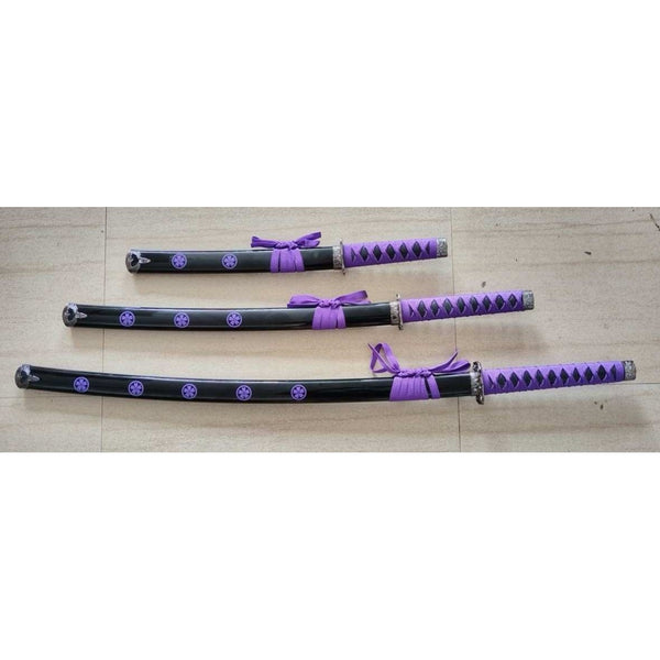 Purple warrior samurai set