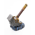 God Of War Mjölnir Metal Hammer With Stand