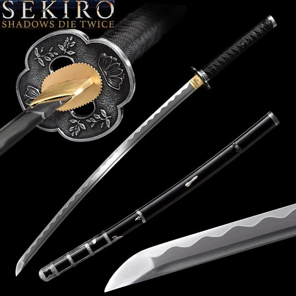 Sekiro Mortal Blade Hand Forged Katana with Clay tempering